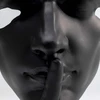 Image de Déco visage noir silence Kare Design