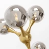 Image de Lampadaire Atomic Balls 174cm doré Kare Design