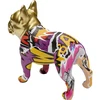 Image de Déco bouledogue doré graffiti Kare Design