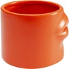 Image de Vase lèvres 12cm orange Kare Design
