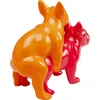 Image de Déco Love Dogs orange et rouge Kare Design