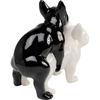 Image de Déco Love Dogs blanc et noir Kare Design