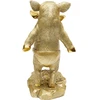 Image de Déco cochons curieux dorés Kare Design