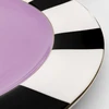 Image de Plat Harlequin violet 31cm Kare Design