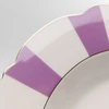 Image de Assiettes creuses Harlequin 23cm violettes set de 6 Kare Design