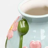 Image de Vase bleu fleurs Kare Design