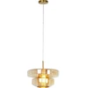 Image de Suspension Arcadia 34cm ambrée Kare Design