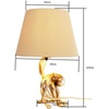 Image de Lampe pieuvre dorée 44cm Kare Design
