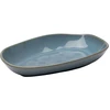 Image de Assiettes creuses Organic 25cm bleues set de 4 Kare Design