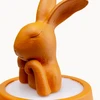 Image de Lampe Animal lapin LED 29cm orange Kare Design