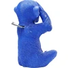 Image de Tirelire singe Mizaru bleue Kare Design