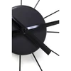 Image de Horloge murale Umbrella noire Kare Design