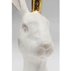 Image de Déco tête de lapin 30cm blanc et doré Kare Design