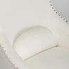 Image de Fauteuil à bascule Swing Ritmo Boucle crème Kare Design