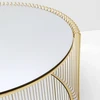 Image de Table basse Wire Double 80cm laiton Kare Design
