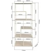 Image de Étagère Loftie 185x77cm beige Kare Design