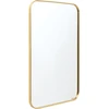 Image de Miroir Simply 120x80cm laiton Kare Design