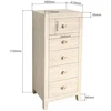 Image de Chiffonnier Travertino 5 tiroirs Kare Design