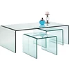 Image de Tables basses Visible Clear set de 3 Kare Design