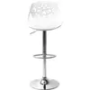 Image de Tabouret de bar Kare Design Ornament, design moderne et robuste, avec dossier