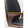 Image de Chaise de bureau pivotante Patron noyer Kare Design