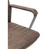 Image de Chaise de bureau pivotante Labora marron foncé Kare Design