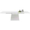 Image de Table à rallonge Benvenuto rectangle blanche Kare Design