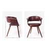 Image de Chaise avec accoudoirs Monaco nougat Kare Design