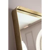 Image de Miroir Curve rectangulaire 200x70cm laiton Kare Design