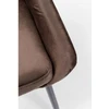Image de Chaise East Side velours marron Kare Design