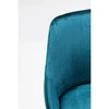 Image de Chaise East Side velours bleu-vert Kare Design