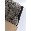 Image de Chaise avec accoudoirs Knot marron Kare Design