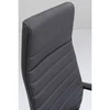 Image de Chaise de bureau pivotante Labora haute noire Kare Design