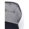 Image de Chaise Viva velours gris et chrome Kare Design