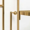 Image de Portemanteau miroir Tristan 150x76cm doré Kare Design