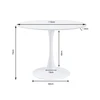 Image de Table Schickeria 110cm chêne et noire Kare Design