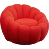 Image de Fauteuil pivotant Peppo Bloom rouge Kare Design