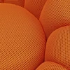 Image de Fauteuil pivotant Peppo Bloom orange Kare Design