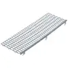 Image de Protektor - Inefa Grillage Stop-feuilles Ø100-160mm, 100cm 1 Pièce, Protection De Gouttières Contre Les Feuilles Mortes: Gris