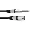 Image de OMNITRONIC Câble adaptateur XLR(M)/Klinke stéréo 2m sw
