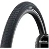 Image de Schwalbe 55-584 Motion SUPER MOTO-X, pneu à fil, indice de charge E-50, gomme Addix Green, couleur noir avec éléments réfléchissants