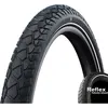 Image de Schwalbe 60-622 Hybrid AL GROUNDER, pneu à fil, E-50, Addix Green, noir réfléchissant