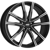 Image de Jantes en alliage AEZ Montreal dark 7x18 5x100 ET 51 BLACK/POLISHED