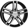 Image de Jantes en alliage DEZENT TZ dark 7.5x17 5x108 ET 55 NOIR/POLISÉ