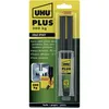 Image de Uhu - Colle Époxy Plus - Colle Époxy 2 Composants, Super Forte, Rapide Et Précise, Serringue Avec Canule Auto-mélangeuse, Transparent, 15g