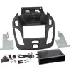 Image de Kit Support Autoradio Compatible Avec Ford Transit Connect Ap13 Avec Vide Poche Induction Qi Noir
