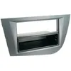 Image de Support Autoradio Compatible Avec Seat Leon 05-12 Avec Vide Poche Argent Fonce