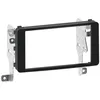 Image de Adnauto - Kit Facade Autoradio 2din Compatible Avec Mitsubishi Lancer Ap07 Noir