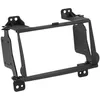 Image de Kit Support Autoradio Compatible Avec Hyundai H1 Noir Rubber Touch