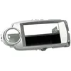 Image de Support 2din Compatible Avec Toyota Yaris 11-14 Avec Vide Poche - Argent